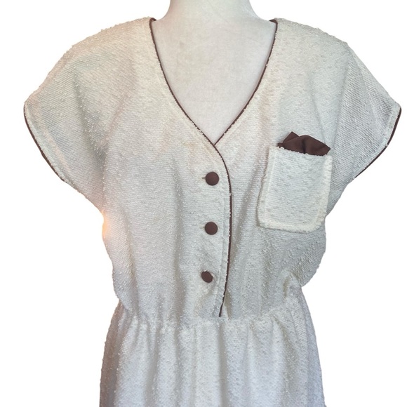 Mary Martin Florida Vintage 1960s Button Down Shirt Dress - Picture 4 of 7